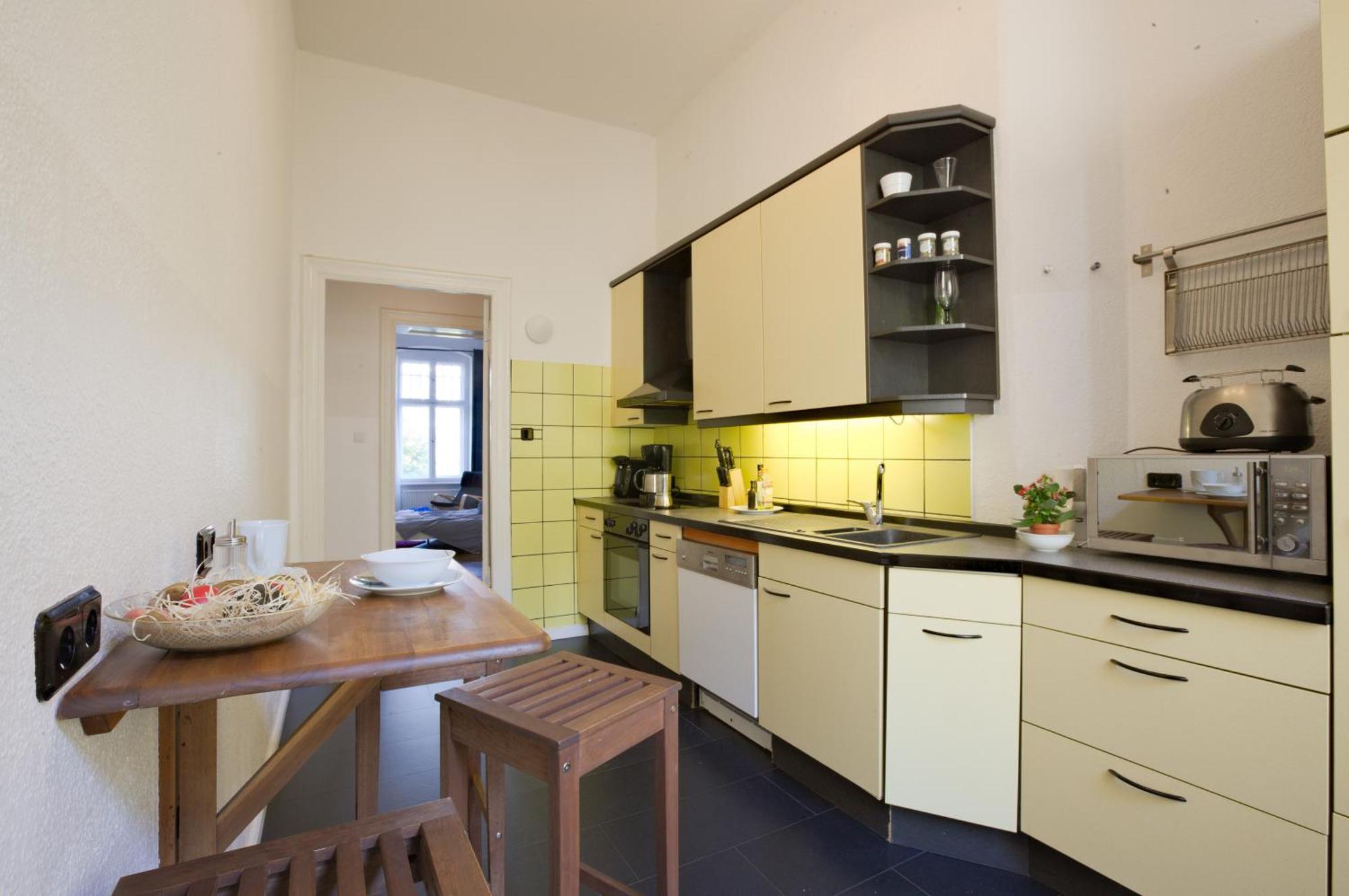 Elegante Altbauwohnung Berlin Kültér fotó