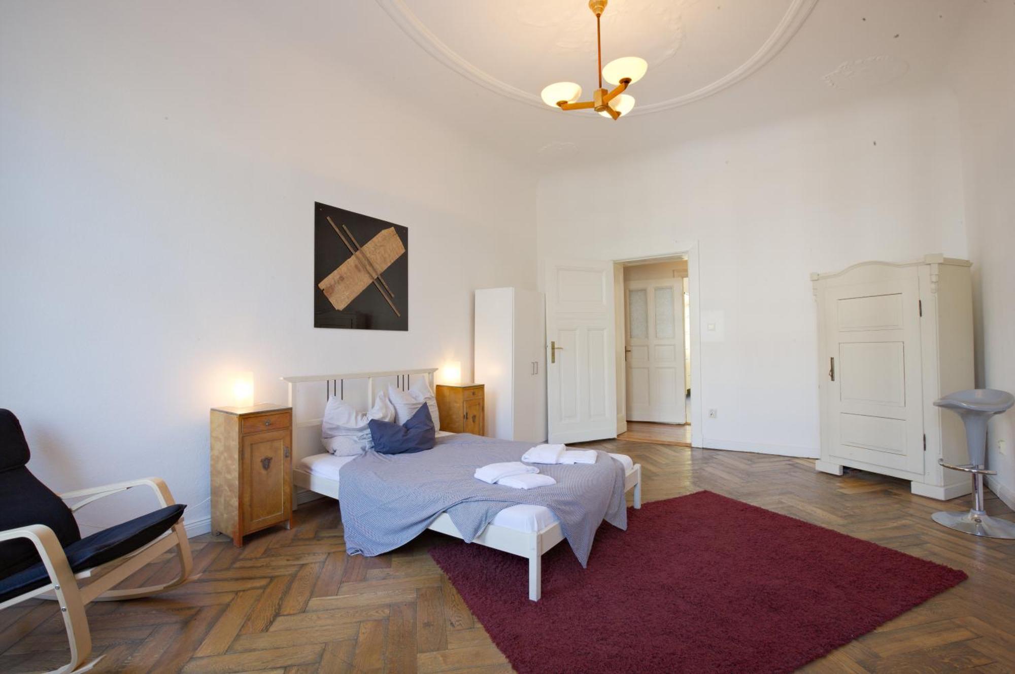 Elegante Altbauwohnung Berlin Kültér fotó