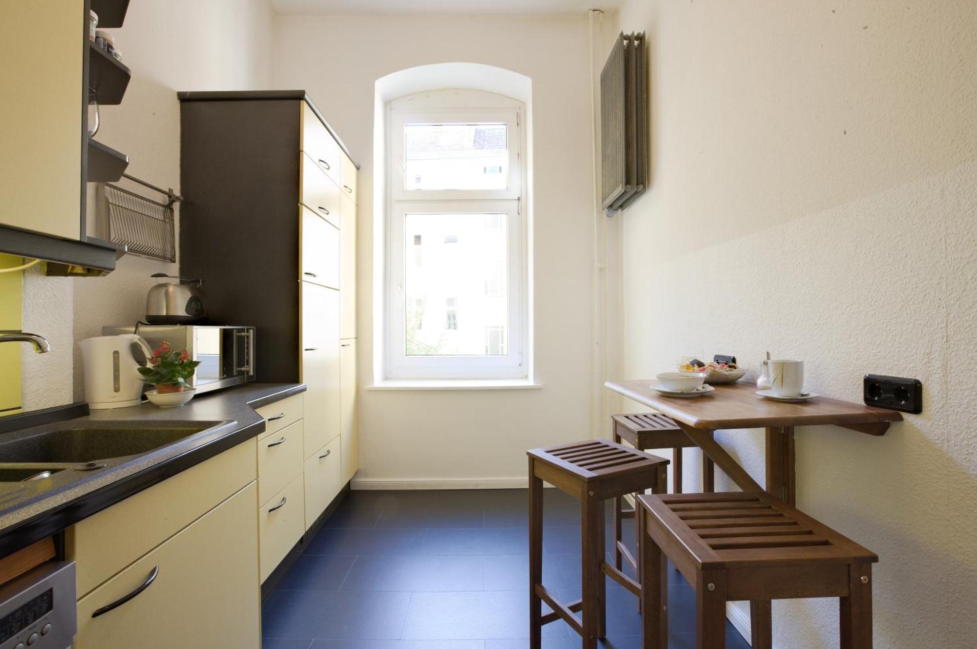 Elegante Altbauwohnung Berlin Kültér fotó
