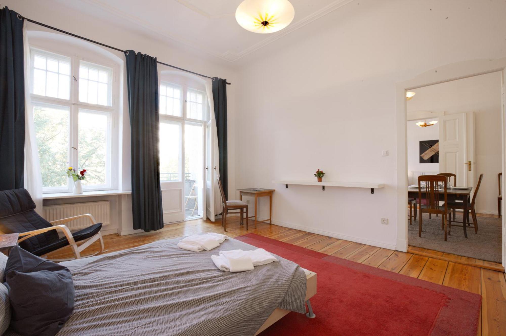 Elegante Altbauwohnung Berlin Kültér fotó