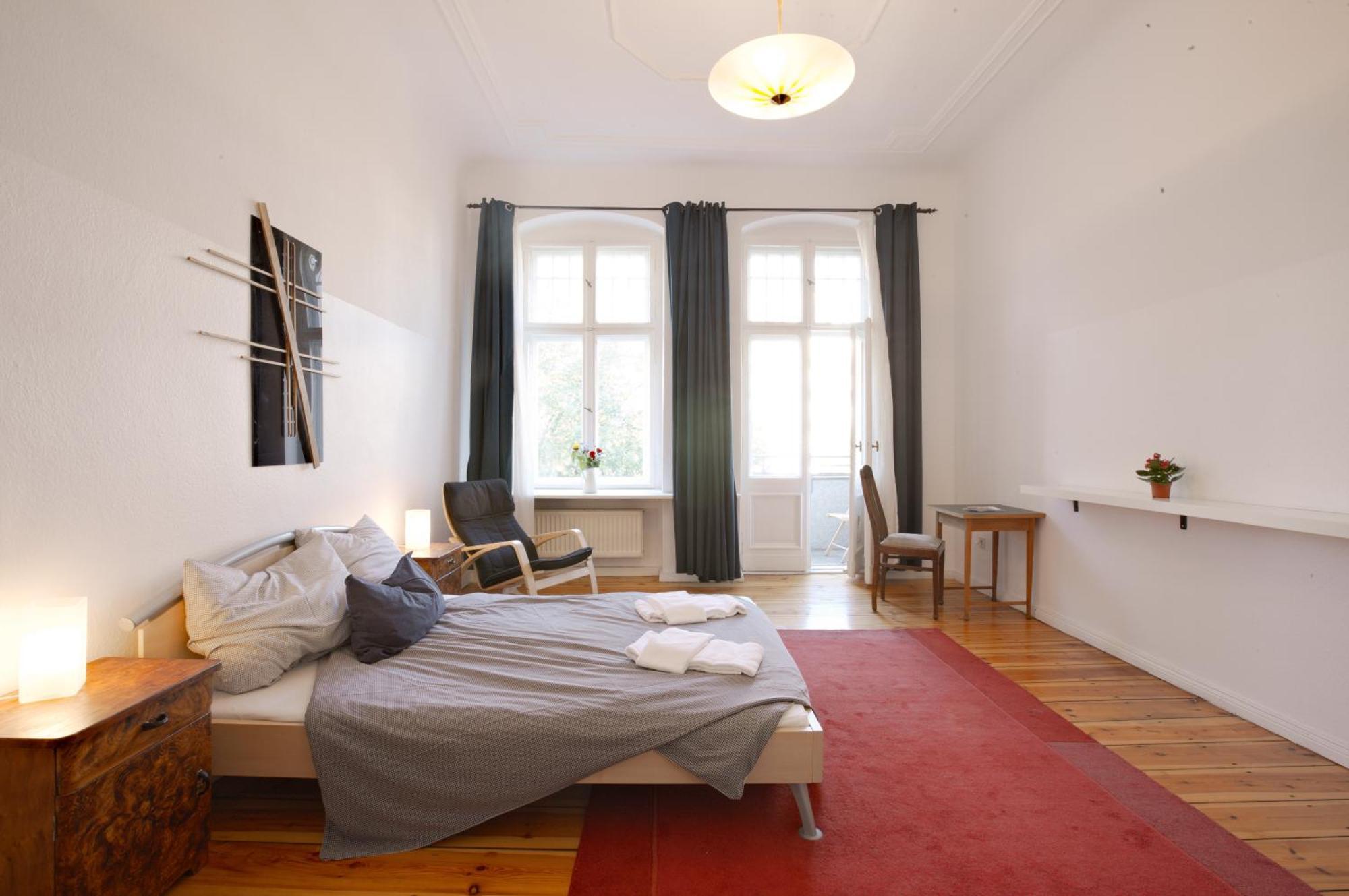 Elegante Altbauwohnung Berlin Kültér fotó