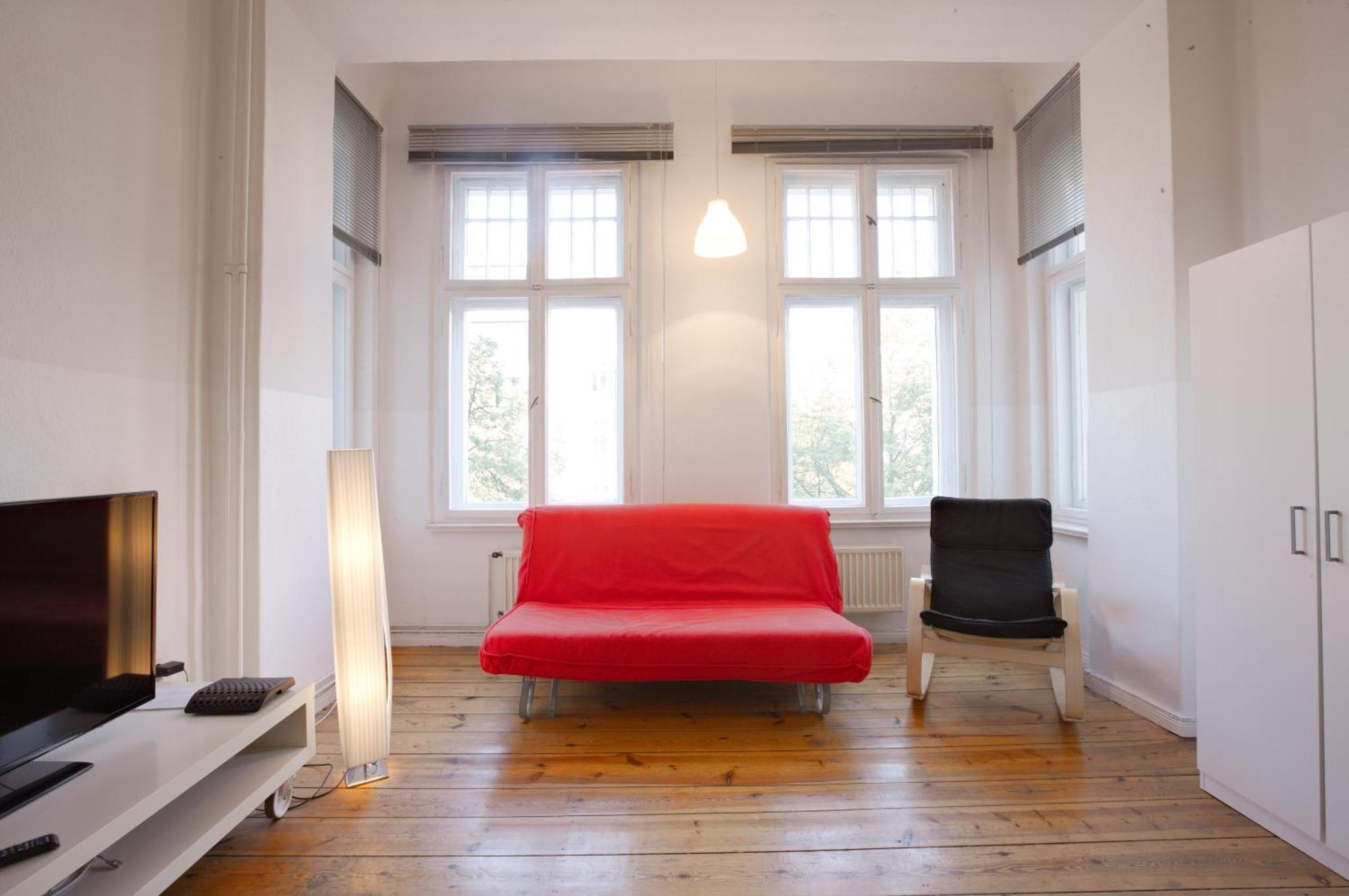 Elegante Altbauwohnung Berlin Kültér fotó